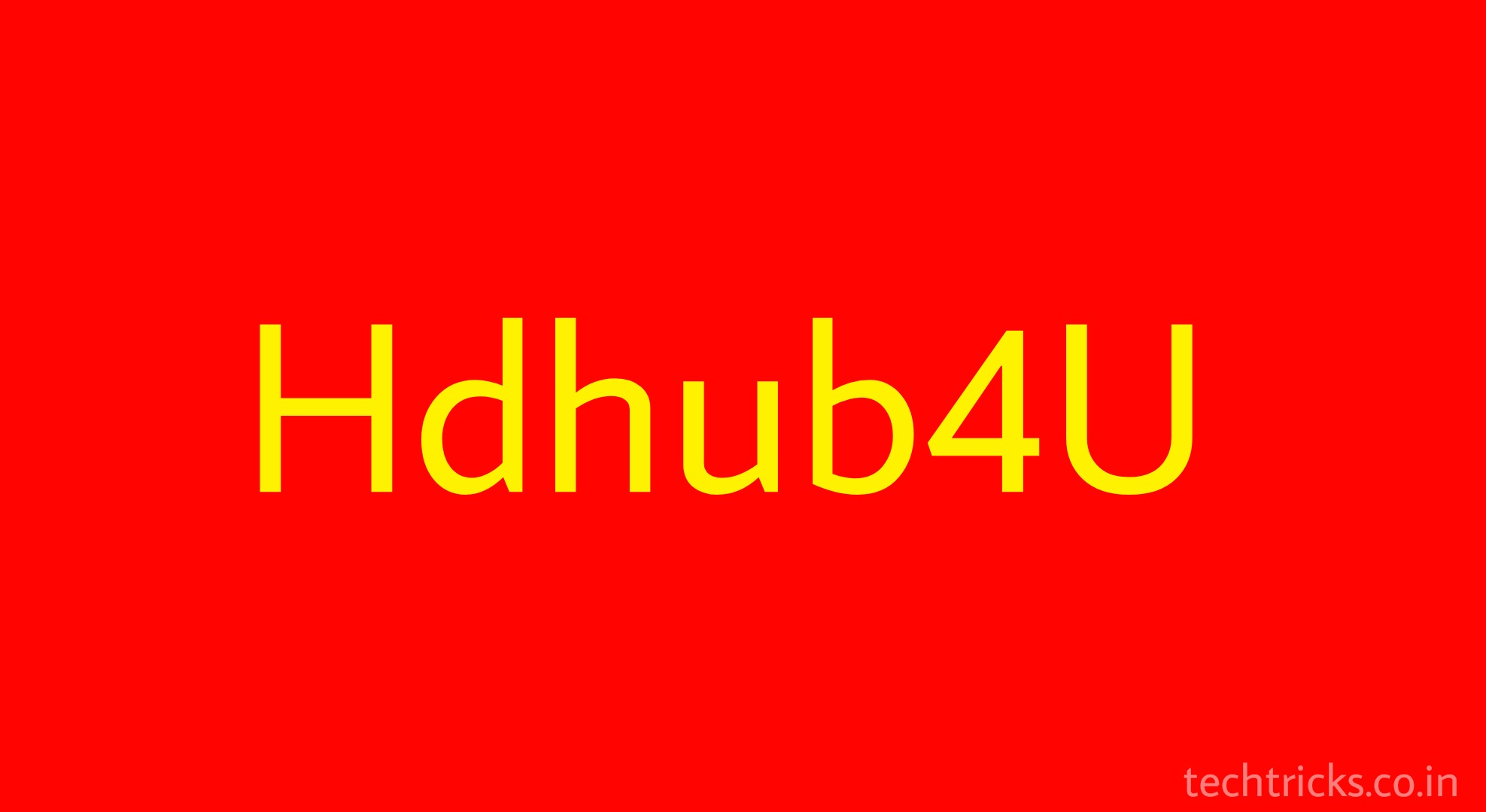 Hdhub4u Telegram Channel, Hdhub4u,