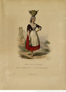 Название :  Femme du Pays basque - Woman of the Basque Country - Frau aus dem Basquer-Land