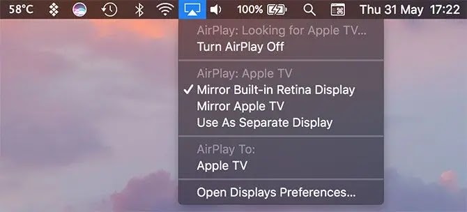وادي التكنولوجيا | بالعربية: خاصية AirPlay  في نظام التشغيل macOS