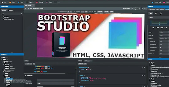 Bootstrap Studio Lifetime Edition v5.8.3 Full Activated