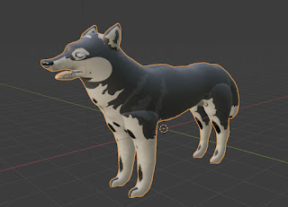 Fox Wolf animal free 3d models blender obj fbx low poly