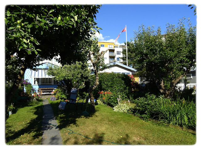 Sommerparadiset  Etterstad kolonihager i Etterstadgata 18C øverst på Vålerenga i Oslo.