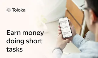 تطبيق Toloka لكسب المال بدعوة من الأصدقاء