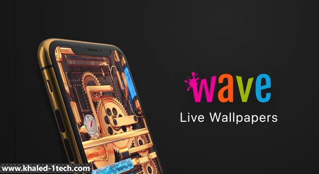 تطبيق خلفيات حية Wave Live Wallpapers