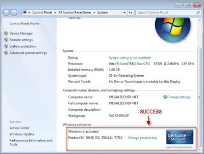 Windows 7 serial