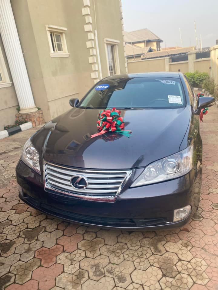 Actress Toyin Tomato Children Surprises her with a Brand new Lexus car (Video)