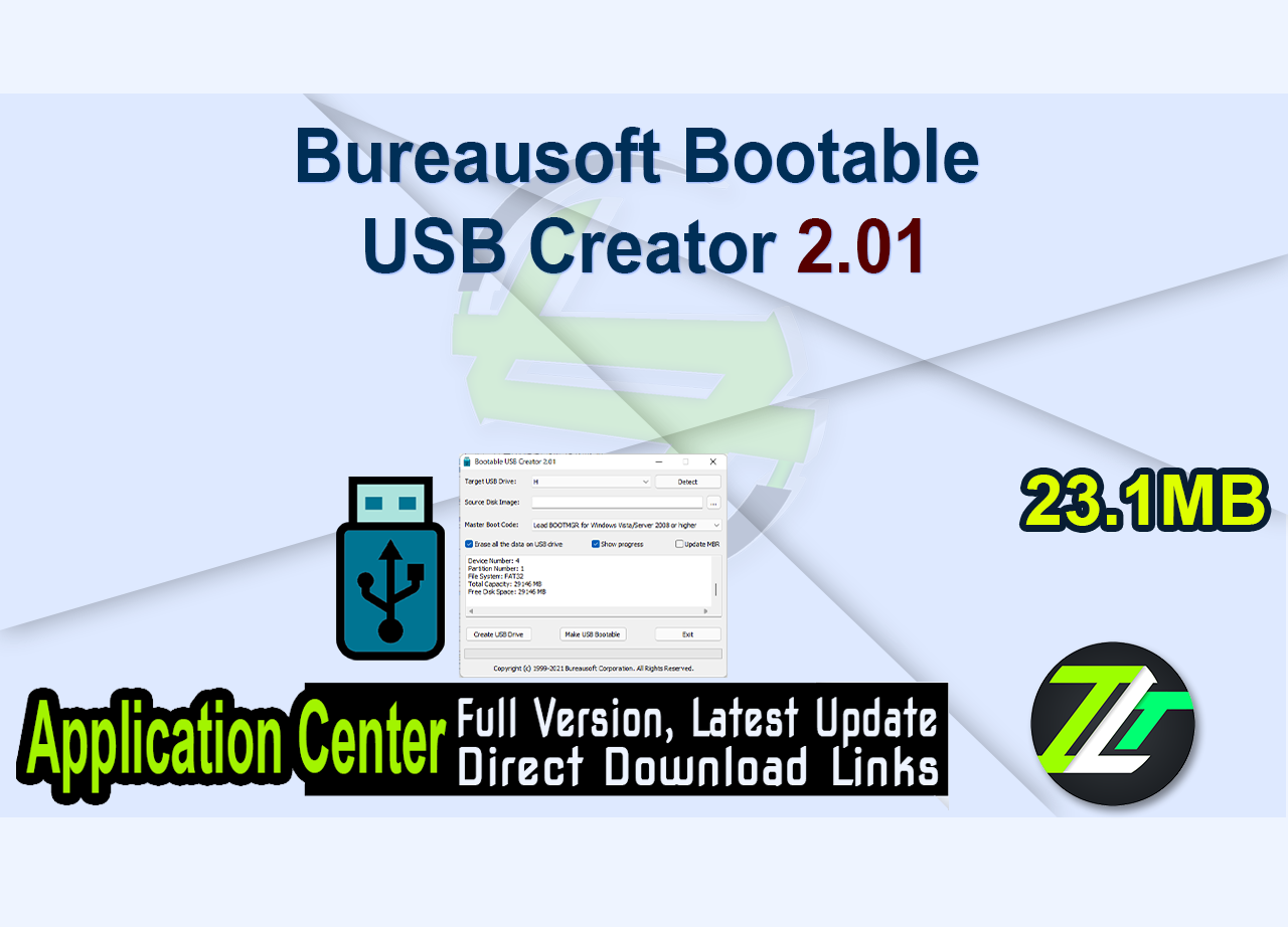 Bureausoft Bootable USB Creator 2.01