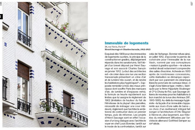 Immeuble d'Henri Sauvage , rue Vavin