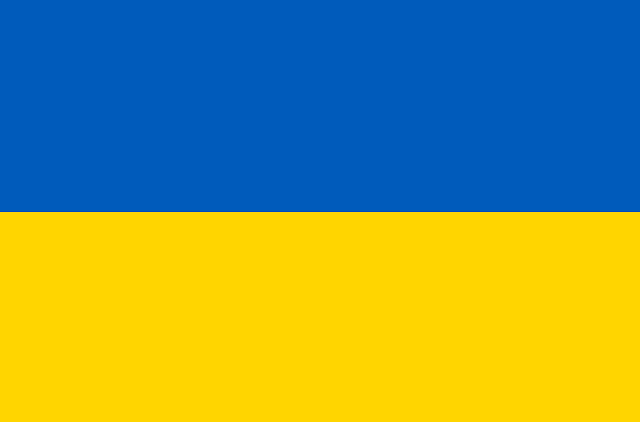 Flag of the nation of Ukraine