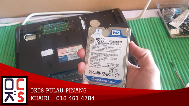 SOLVED: KEDAI LAPTOP BUKIT MERTAJAM | ASUS A43S HDD HEALTH 0%, CANT BOOT WINDOIW, HDD PROBLEM, UPGRADE SSD 240GB,