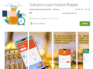 With volcano loan taking a online loan is as easy as drinking water, Anyone with a adhar and pan card can apply. But how can be a online loan app that good, it might have some disadvantages too.