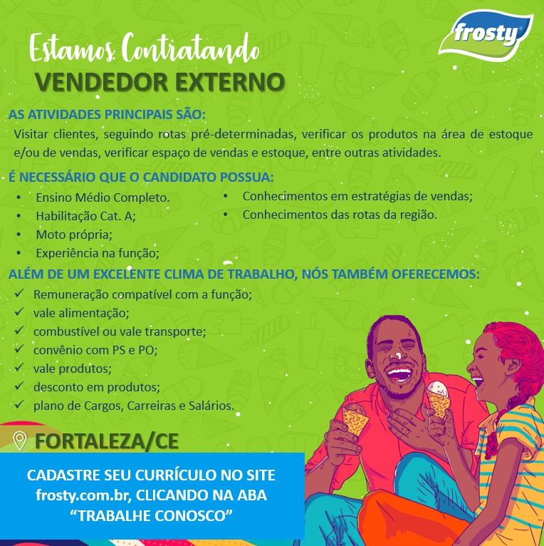 VENDEDOR(A) EXTERNO