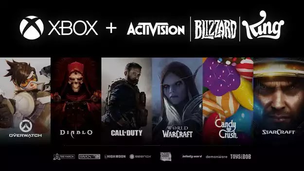 Microsoft announced the acquisition of Activision Blizzard