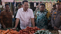 Tindak Lanjut Arahan Presiden Terkait Inflasi, Penjabat Gubernur Tinjau Pasar Lambaro