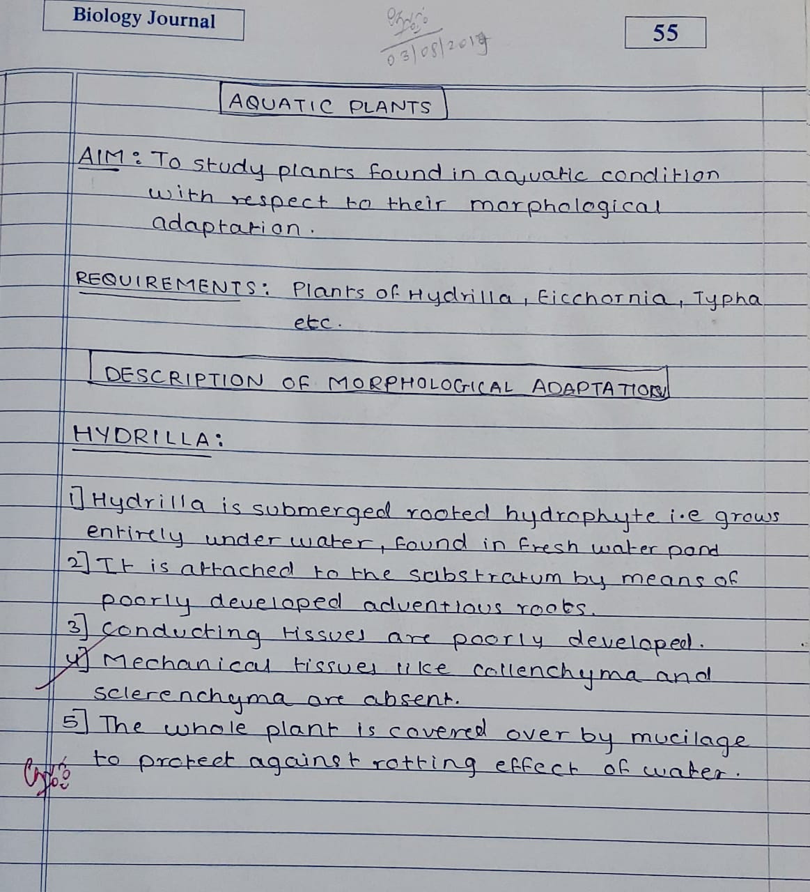 Maharashtra SSC Board 12 Class practical of Biology Journal solutions Part-2