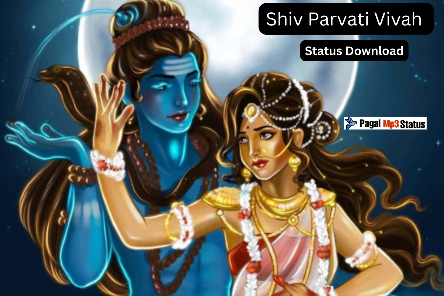 Shiv Parvati Vivah 2023 Status Video Download (Shivratri)