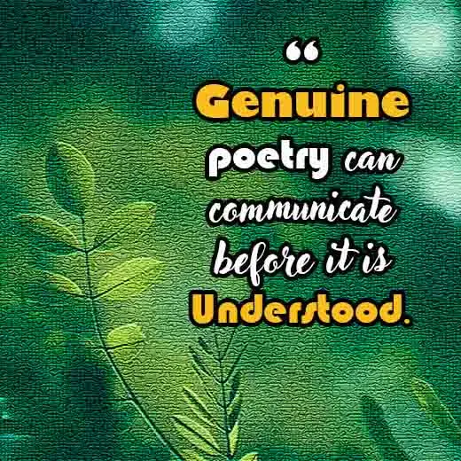 Famous Poetry Quotes