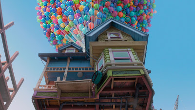 Carl Fredricksen Dug Russell Kevin House Balloons Paradise Falls