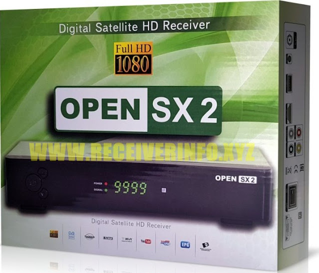 OPENBOX SX2 HD RECEIVER NEW SOFTWARE UPDATE 2022