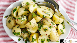 Diet Food From Boiled Potatoes