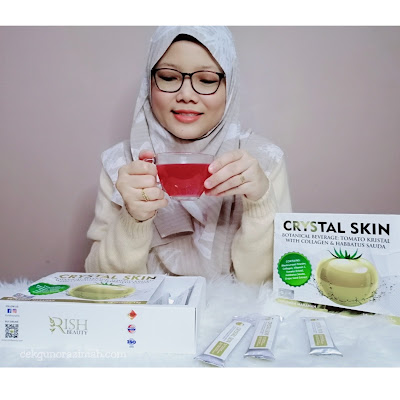 review crystal skin, review crystal skin botanical beverage, minuman kesihatan crystal skin, suplemen makanan crystal skin, best crystal skin,