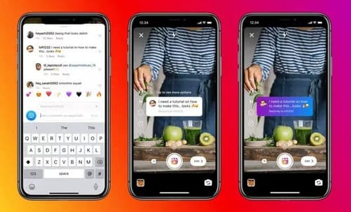 Instagram Lets You Reply to Comments Using Reels