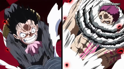 ワンピースアニメ WCI編 855話 カタクリ戦 Luffy vs Katakuri | ONE PIECE ホールケーキアイランド編