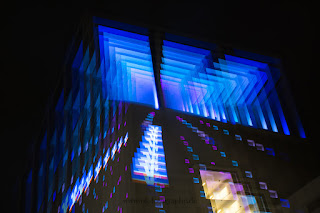 Citylights Nachtfotografie Langzeitbelichtung ICM Mehrfachbelichtung Zoomeffekt Olaf Kerber