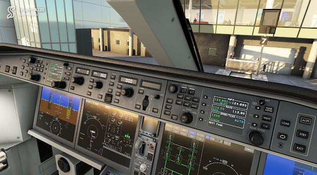 Synaptic A220 para Flight Simulator 2020 e 2024