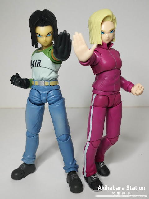 Review de S.H.Figuarts Android 17 y Android 18 - Universe Survival Saga - de Dragon Ball Super - Tamashii Nations