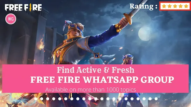 Free Fire WhatsApp Group Links  Join, Share, Submit Groups