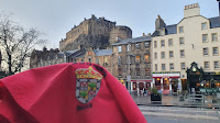 Naveros viajeros en Edimburgo (Escocia)