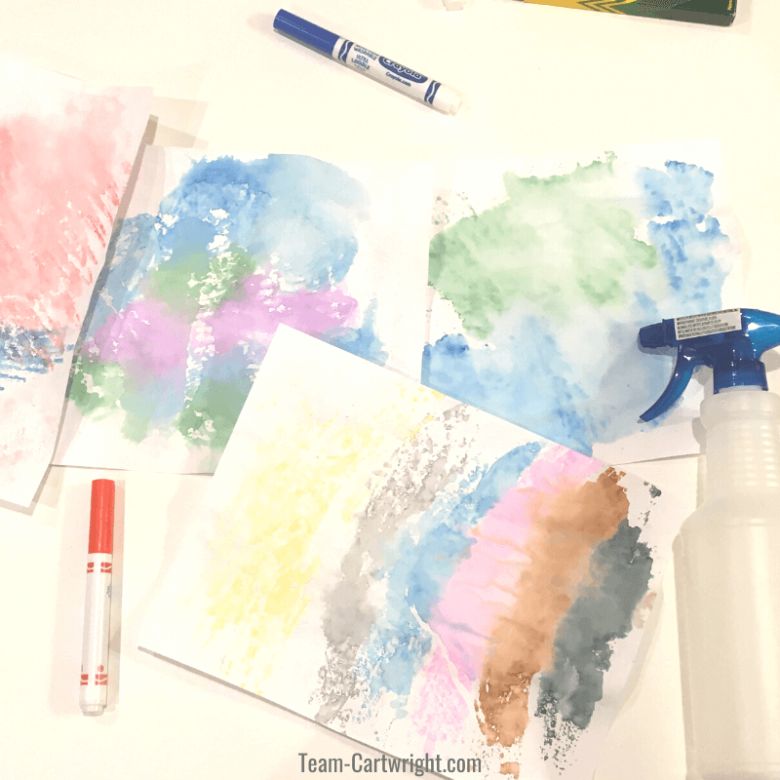 watercolor painting ideas for toddlers