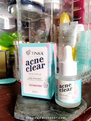 tinka acne clear serum