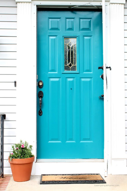 how-to-paint-a-front-door-love-my-simple-home