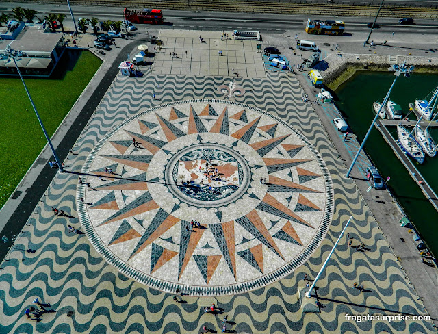 Rosa dos Ventos do Padrão dos Descobrimentos, Lisboa