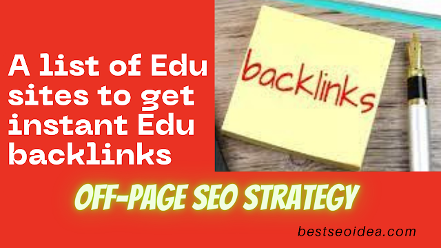 get edu backlinks