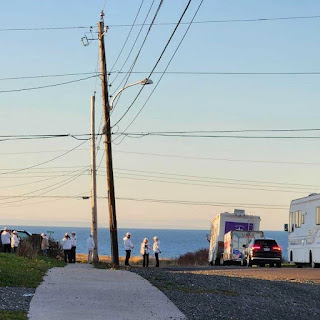 After being chased off an island in eastern Canada, the so-called "QAnon Queen" hunkered down for winter in rural Nova Scotia with her followers. We tried to visit the property. It did not go well.