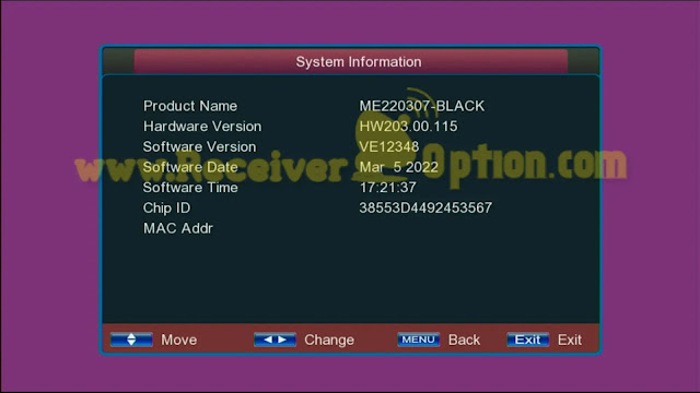 GX6605S HW203 U32 MENU NEW SOFTWARE WITH YOUTUBE UPDATE API KEY OPTION 03 MARCH 2022