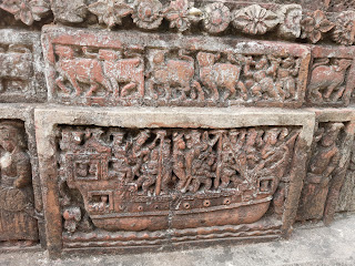 Terracotta Work, terracotta Sculpture, Moynagarh, History of West bengal, Incredible India