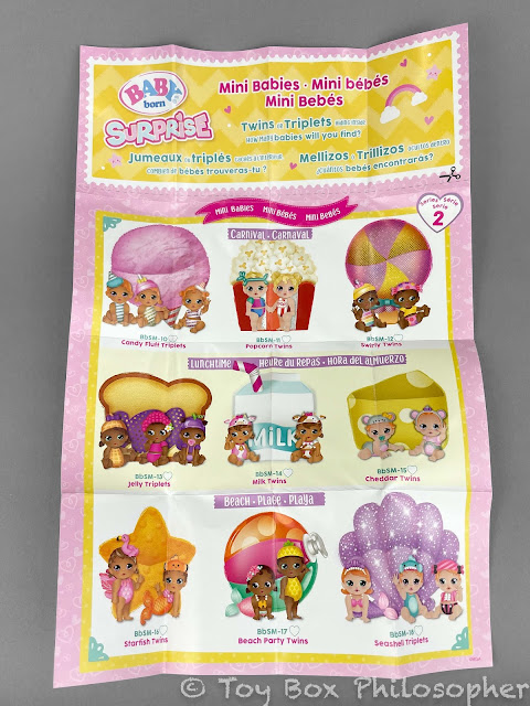 Baby Born Surprise Mini Babies Series 3 Mystery Pack (Twins OR Triplets,  How