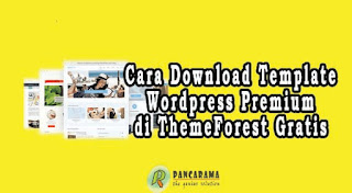 Cara Download Template Wordpress Premium di ThemeForest Gratis