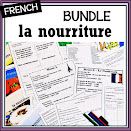 SHOP - French Food /Nourriture BUNDLE