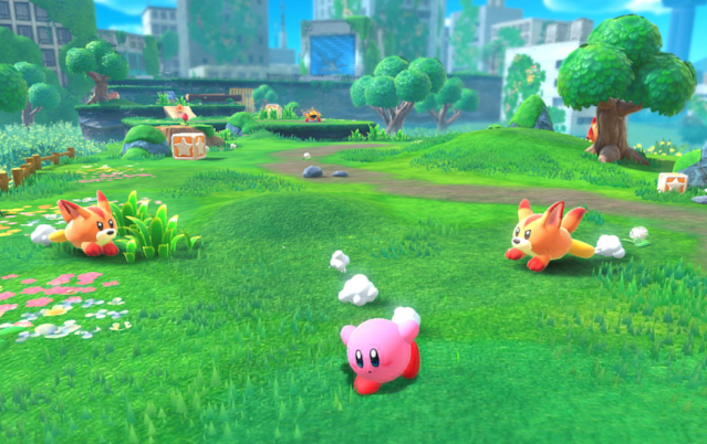 Kirby y la tierra olvidada