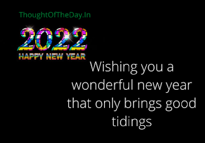 Thought Of The Day 1 January 2022 Today