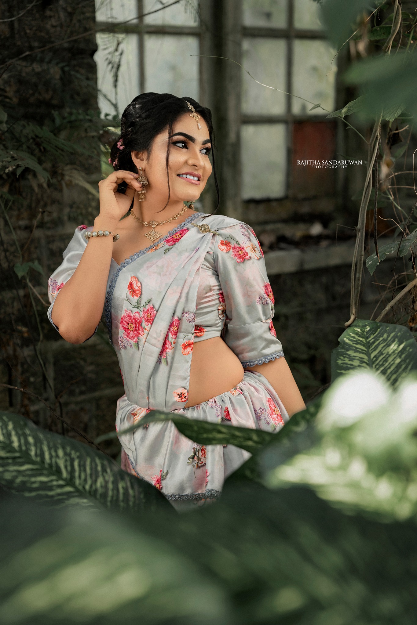 minoli sri lankan bridal engagement osari white kandyan