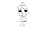 lol doll coloring page