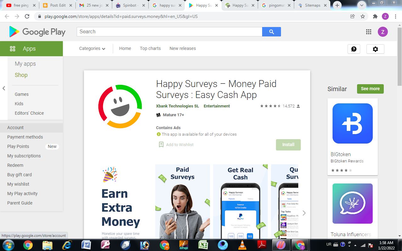 Happy Surveys App
