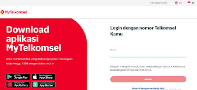 Cara membeli paket internet online di mytelkomsel