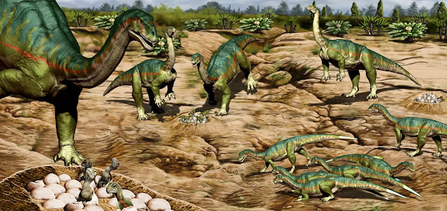 Los primeros dinosaurios podrían haber vivido en manadas hace 193 millones de años